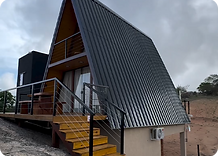 Telha sanduiche para chale